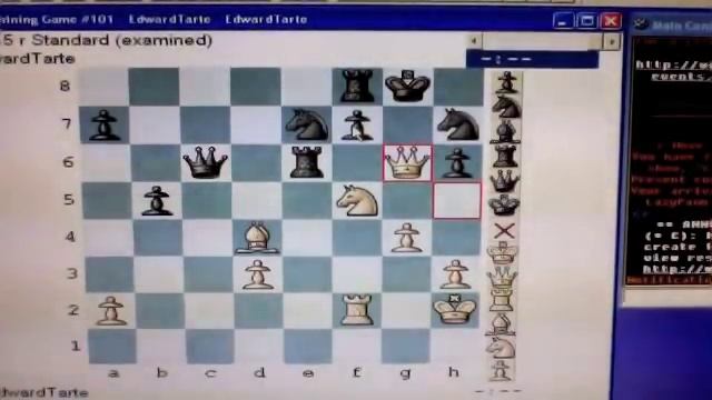 Tarte--Solution to Chess Challenge 90 смотреть онлайн