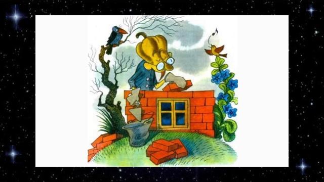 Приключения Чиполлино: ГЛАВА 5: Кум Черника вешает над дверью колокольчики для воров смотреть онлайн