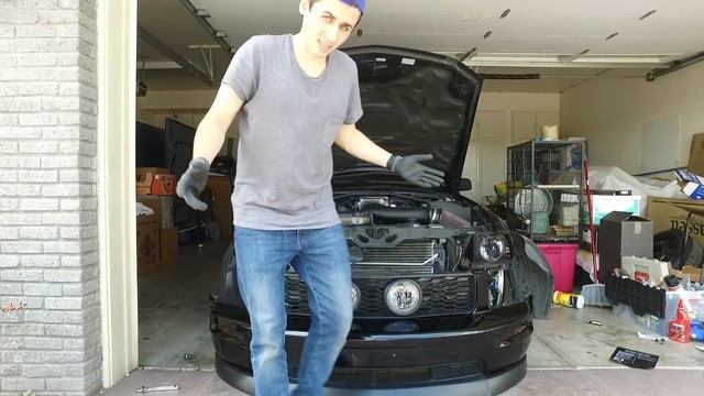 Raxiom DRL Projector Headlight Review, Unboxing, and Installation (05-09 Mustangs) смотреть онлайн