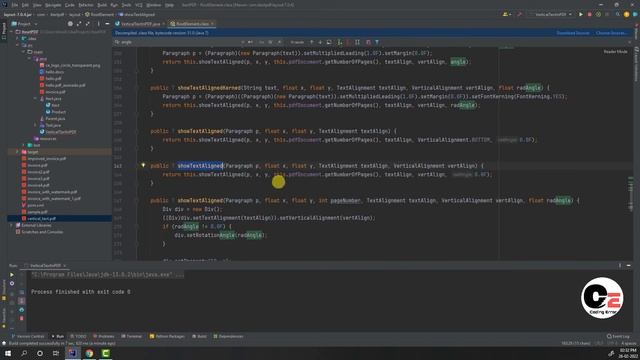 how to write vertical text in pdf using itext in java смотреть онлайн