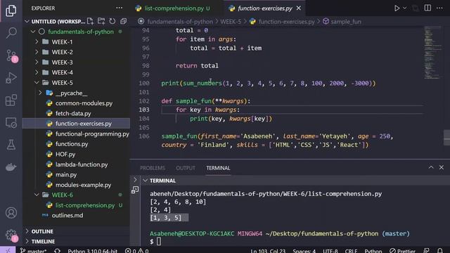 06-01-List Comprehension - Final and conclusion смотреть онлайн