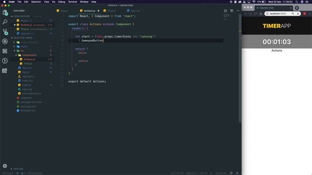 React State Management - Timer App - Day 39 - #100DaysOfCode смотреть онлайн