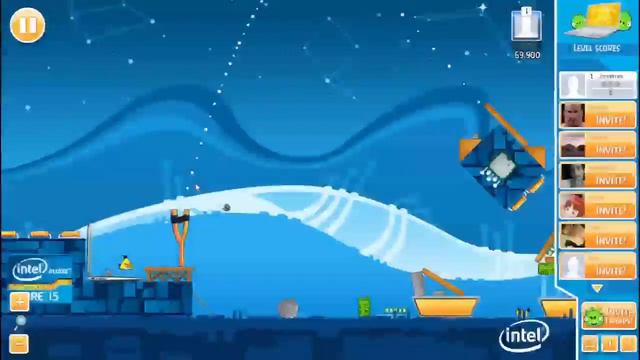 Angry Birds - Ultrabook Adventure Level 4 - Walkthrough 3 Stars