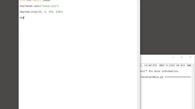 Python PIL - Crop an image смотреть онлайн
