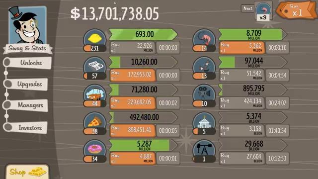 AdVenture Capitalist - ОБЗОР смотреть онлайн