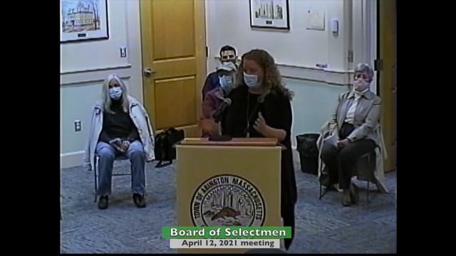 Board of Selectmen; April 12, 2021 смотреть онлайн