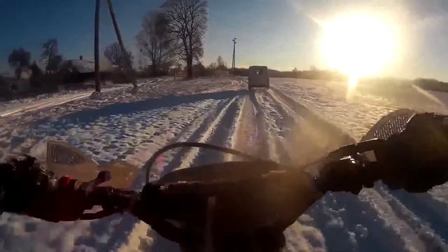 Первый снег,Эндуро Беларусь ,Гродно смотреть онлайн
