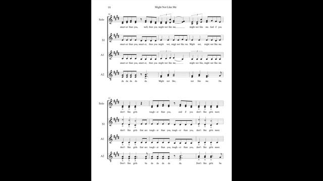 Might Not Like Me / Brynn Elliott - SSAA A Capella Choir смотреть онлайн