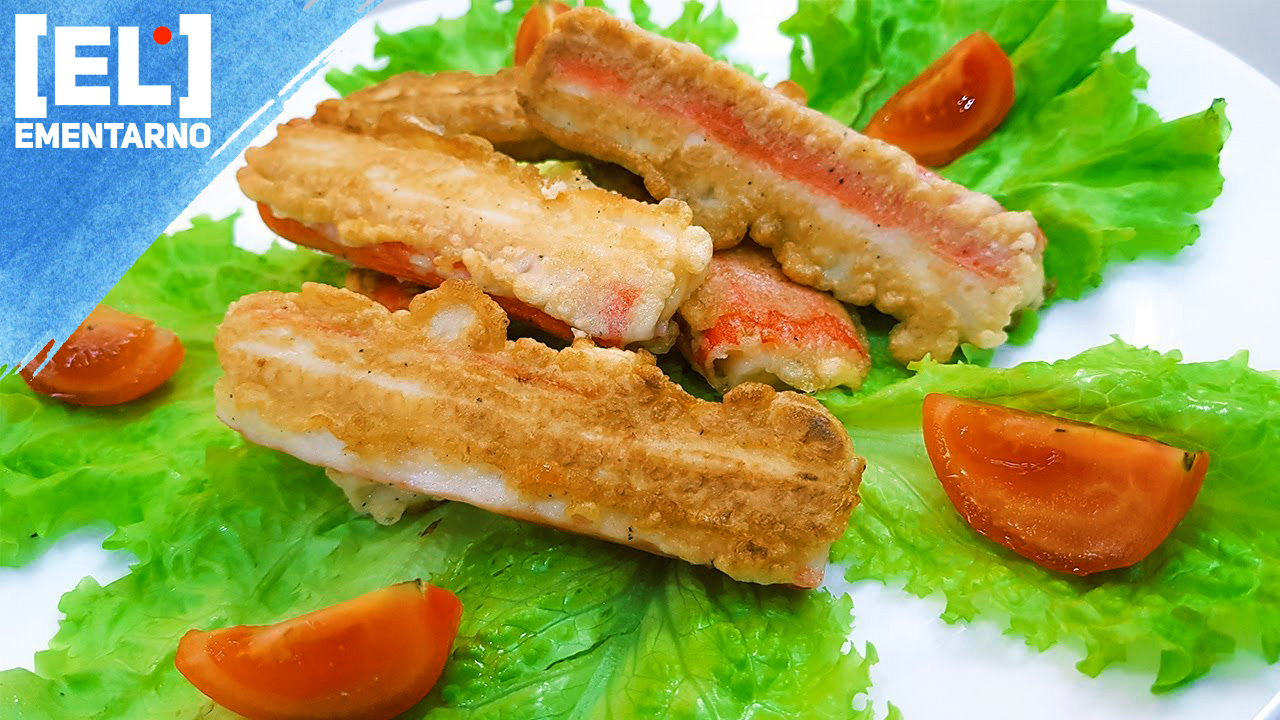 Крабовые Палочки в Кляре БЫСТРО И ОЧЕНЬ ВКУСНО Вкусные Закуски смотреть онлайн