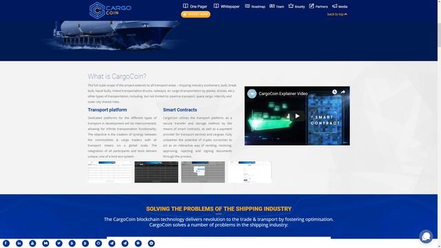Сargocoin - децентрализация мировой торговли и транспорта. смотреть онлайн