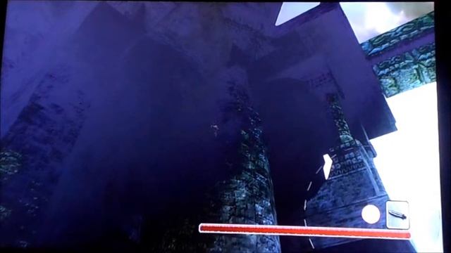 Shadow of the Colossus - The climb to the top of the Shrine of Worship. смотреть онлайн