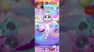 Моя Говорящая Анджела Новое Обновление Танец Единорога