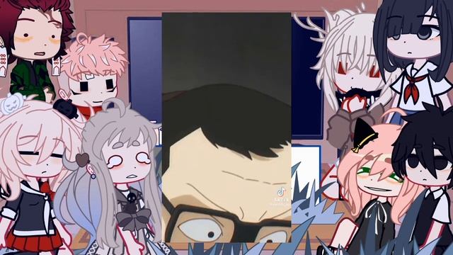 |•|Fandoms react to each other|•|Anya forger|•|Gacha club|•| смотреть онлайн