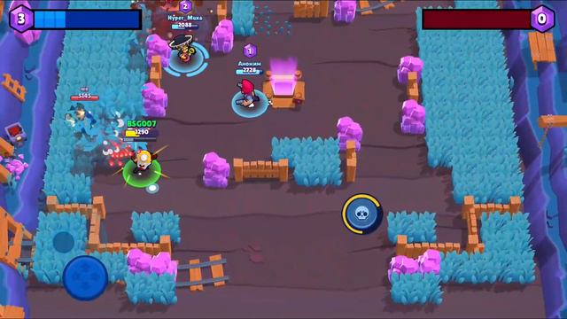 Brawl Stars #16 - Gem Grab - BULL смотреть онлайн