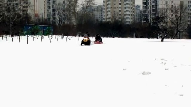 Снегоход в Коломенском