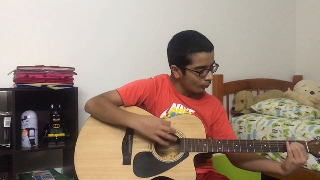 Friday I'm in Love - The Cure - Guitar Cover + Chords смотреть онлайн