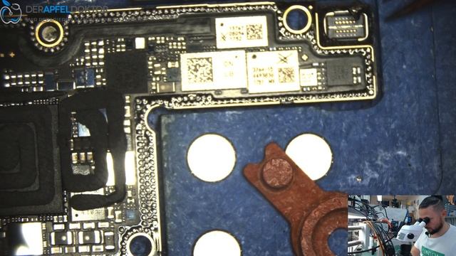 MASTERJOB - iPHONE X CPU REBALL - HOW TO REBALL iPHONE X A11 CPU - BOARD SWAP смотреть онлайн