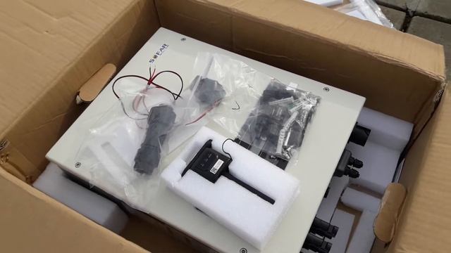 АлиЭкспресс посылка из поднебесной - Грид инвертор SOFAR 5KTLM-G2 смотреть онлайн