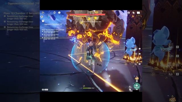 Alhaitham & Neuvilette Abyss 12 All Stars Clear - Genshin Impact смотреть онлайн