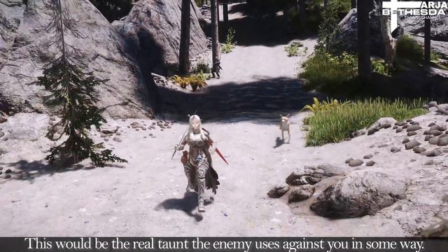 SKYRIM MOD I Unbearable Taunt Random DAR Animation