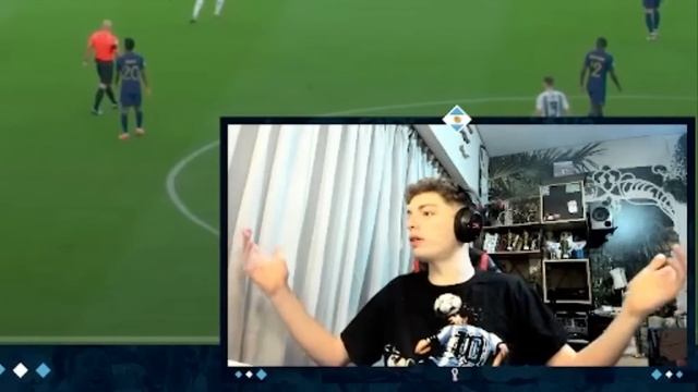 REACCION AL ARGENTINA 3 (4) FRANCIA 3 (2) - FINAL DEL MUNDIAL QATAR 2022 смотреть онлайн