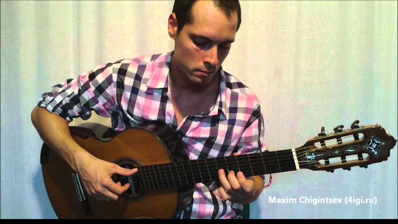 "Santa Lucia" на гитаре смотреть онлайн