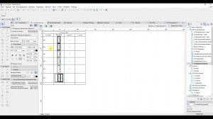 Спецификация окон и дверей в Archicad.