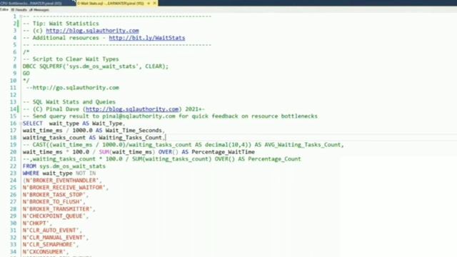Get Correct Waits type || SQL SERVER PERFORMANCE ANALYSIS || How to get correct Waits Type | смотреть онлайн