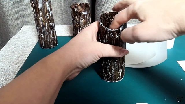 Новогодний подсвечник из картона смотреть онлайн