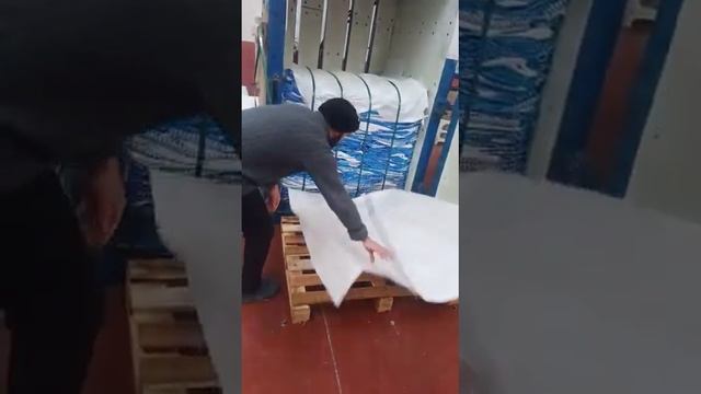 Гидравлический пресс для упаковки Биг бэгов на европоддон. смотреть онлайн