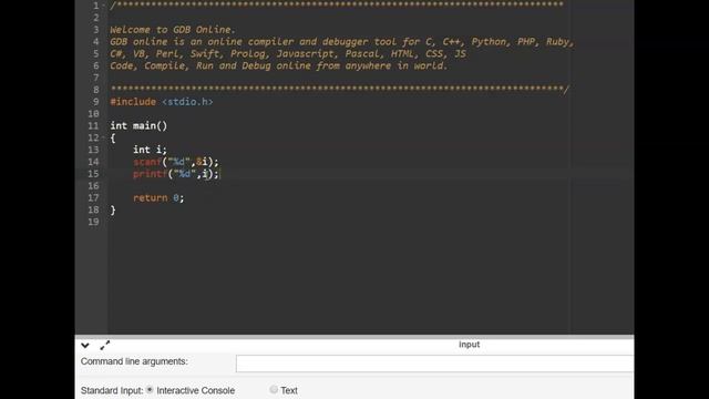 Input Output Statements in C смотреть онлайн