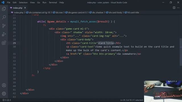 Game Voting System using PHP & MySQL смотреть онлайн