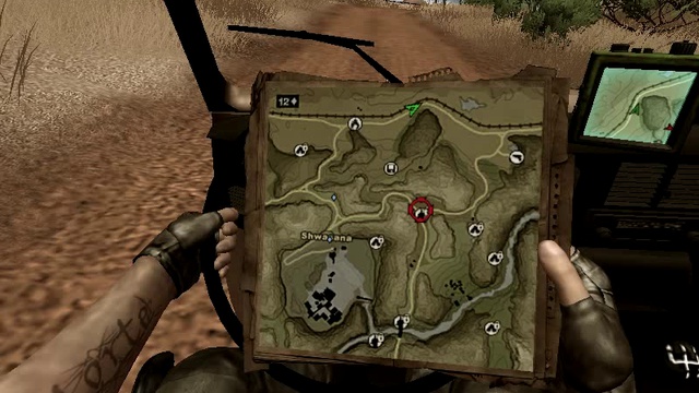 Far Cry 2 карта 1 Уничтожение конвоя с оружием смотреть онлайн