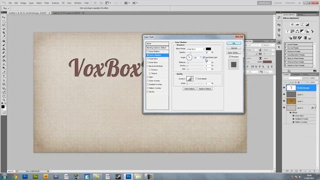 Photoshop Tutorial - Retro Linen Texture смотреть онлайн