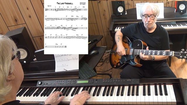 The Last Farewell - Jazz guitar & piano cover ( R. Whittaker & Ron A. Webster ) смотреть онлайн