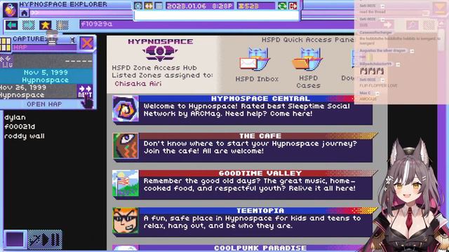 【Hypnospace Outlaw】VTUBER CYBER POLICE! OPEN UP! смотреть онлайн