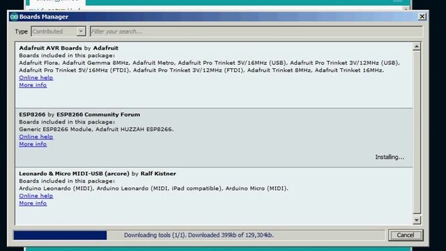 ESP8266 + Arduino IDE 1.6.4 - Full Portable installation. смотреть онлайн