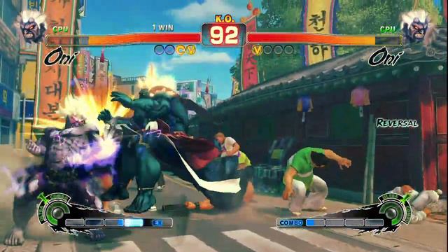 Ultra Street Fighter 4 - Oni Vs Oni [Hardest] смотреть онлайн