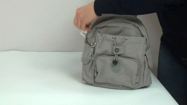 Обзор рюкзака Kipling CITY PACK MINI Grey Gris (89L) KI2670_89L смотреть онлайн