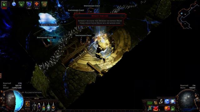 Path of Exile 3.6 Memory Nexus farming guide - Distant memory with LABYRINTH items смотреть онлайн