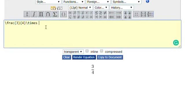 LaTeX Equation Editor for Pre-algebra class смотреть онлайн