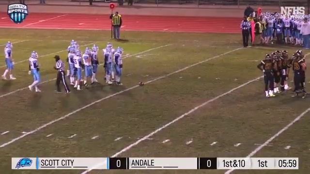 Scott Community vs Andale Football 2018 Playoffs смотреть онлайн