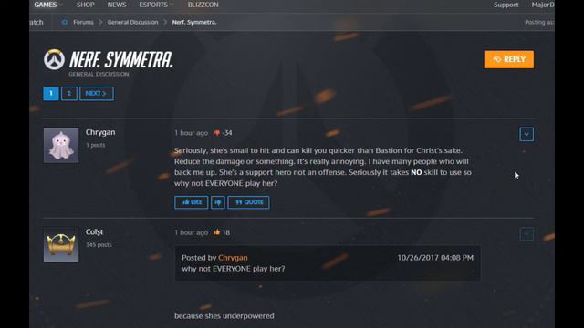 Crap you see on the Overwatch Forums. Volume 2 смотреть онлайн