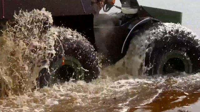Вездеход "Соломономобиль-94". Заплыв. смотреть онлайн