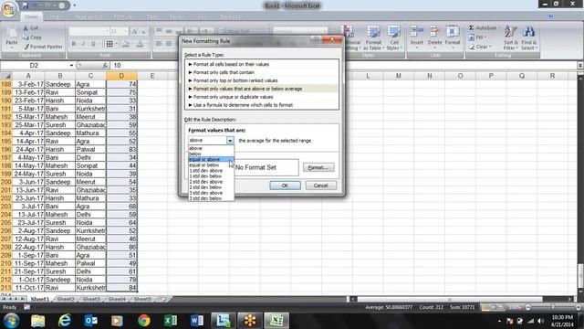 Microsoft Excel Training Conditional formatting and Formula Intro (English) Call 09718724322 смотреть онлайн