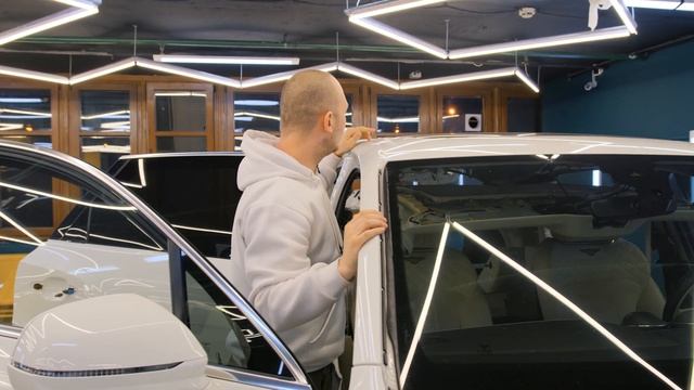 Оклейка Bentley Bentayga в текстурную пленку / Уникальный проект смотреть онлайн