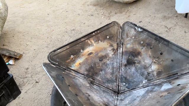 Japanese Made Fire Pit - Snow Peak Folding Pack and Carry (Review) смотреть онлайн