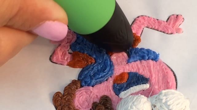 3д ручка Рисуем Диппера из Гравити Фолз(фоторамка)/ 3d pen Gravity Falls смотреть онлайн