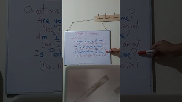 present continuous questions смотреть онлайн