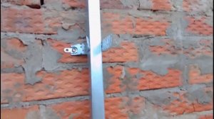 монтаж профиля на дымоход